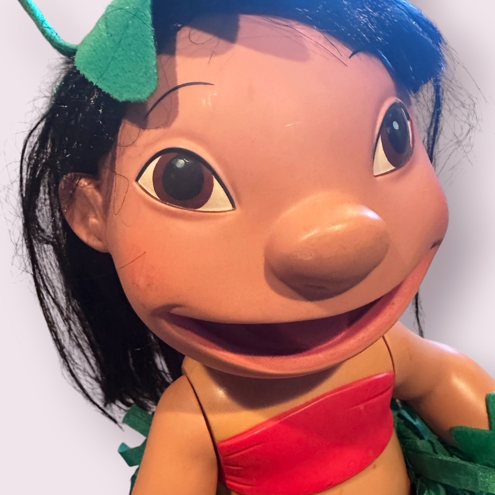 Disney 2001 Hasbro Lilo & Stitch Hula Lilo Doll Tested NOT Working 11" Tall - Picture 5 of 11